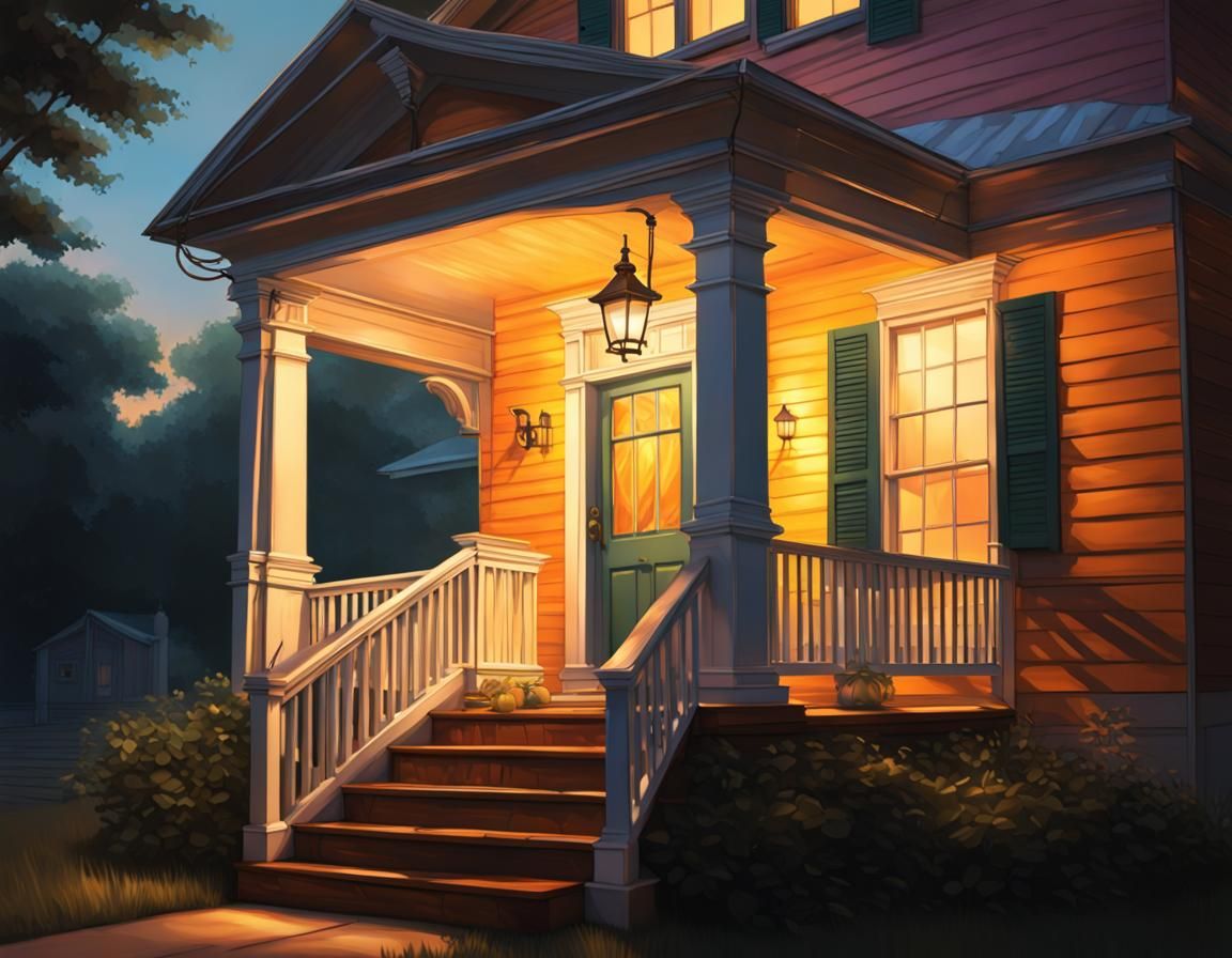 I'll Leave the Light On find my house, the porch light is left on for you