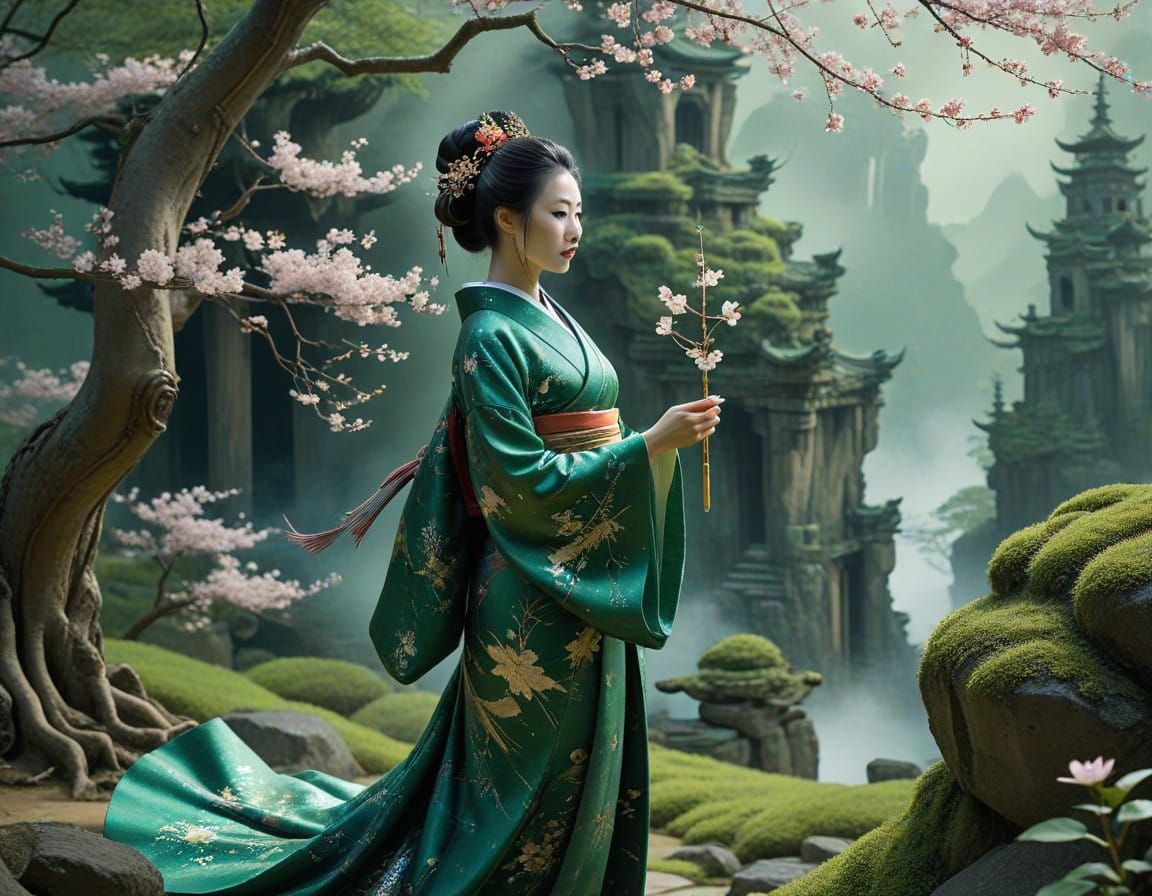 Mystical geisha