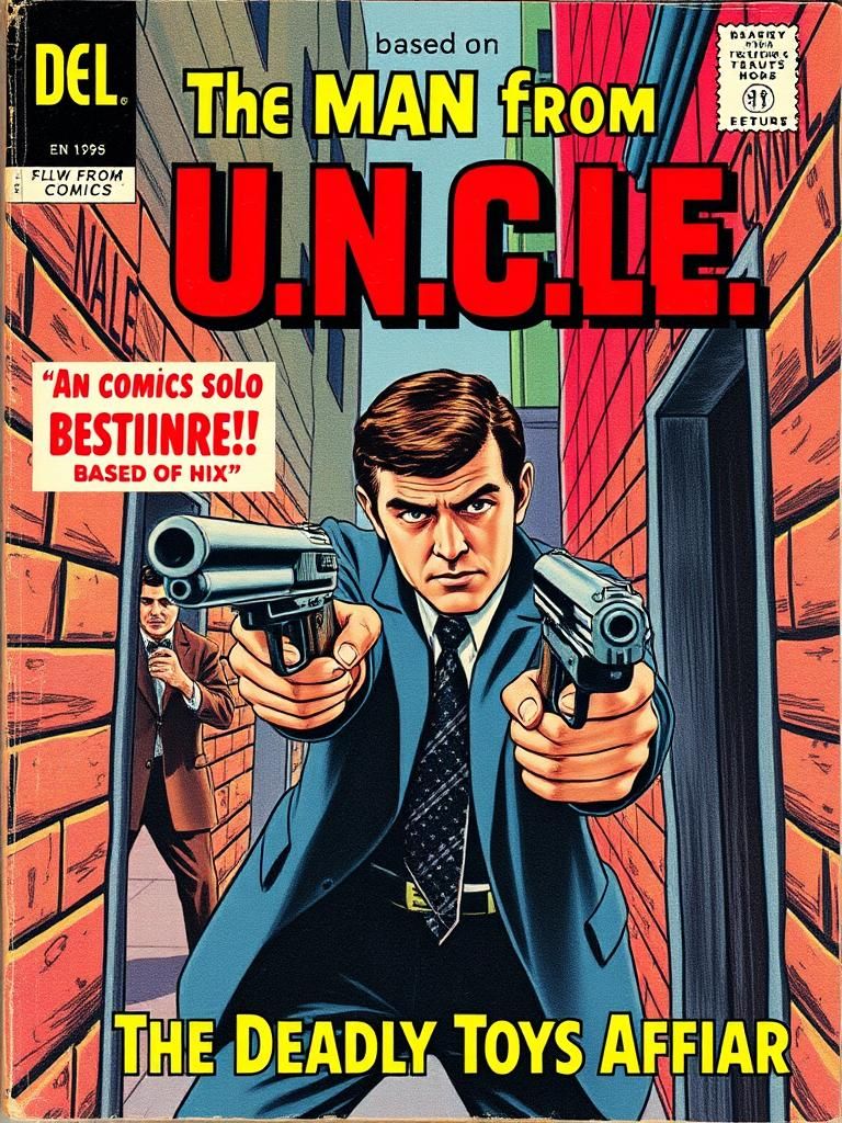 DELL Comics The Man from U.N.C.L.E.: The Deadly Toys Affair ...