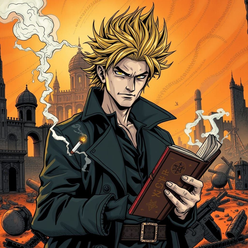 Cyberpunk Anti-Hero Meets Saiyan Warrior