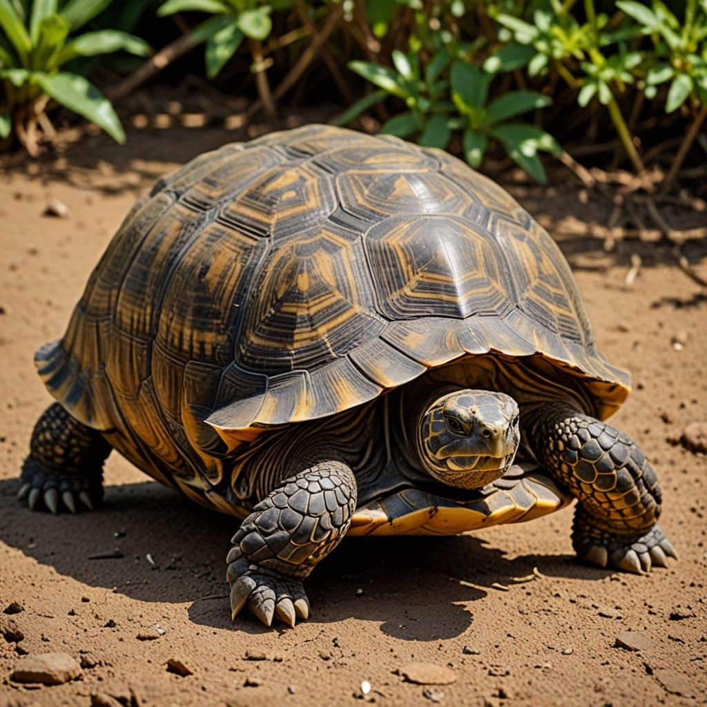 AI Generated Image of a Tortoise
