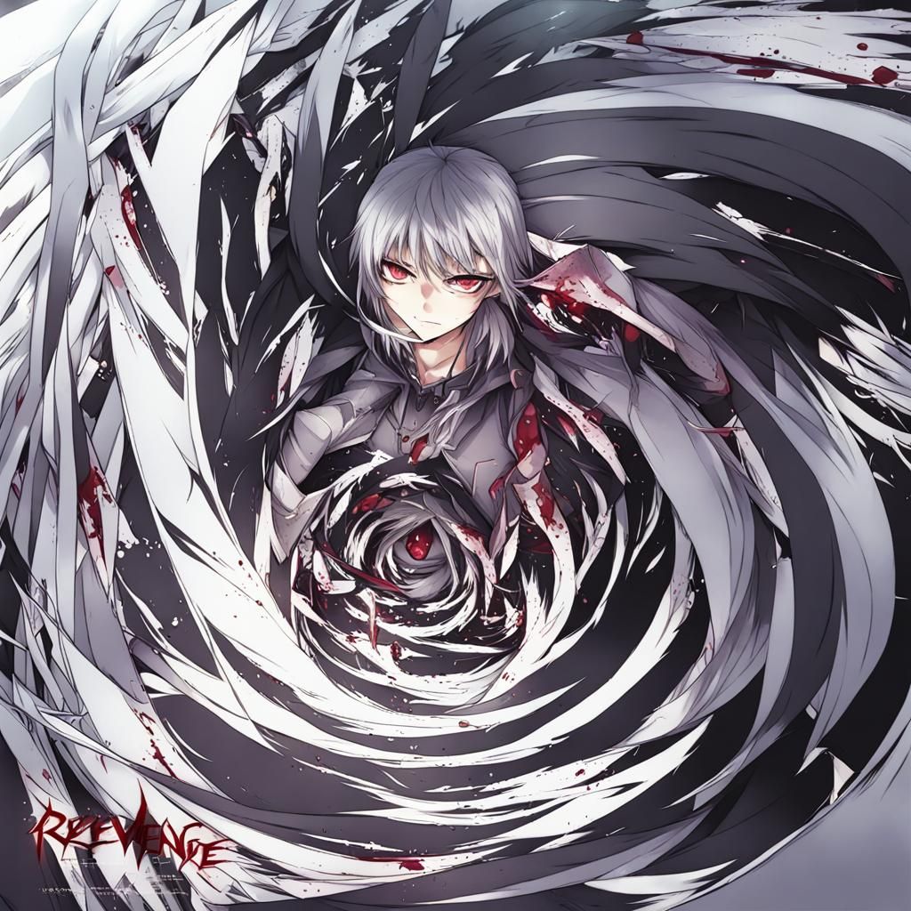 Anime-style Digital Art: A Study in Revenge