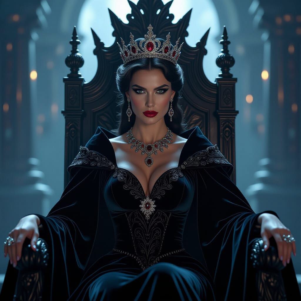 Regal Empress on Obsidian Throne