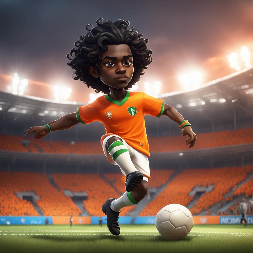 Chibi Soccer Player in Unreal Engine 5