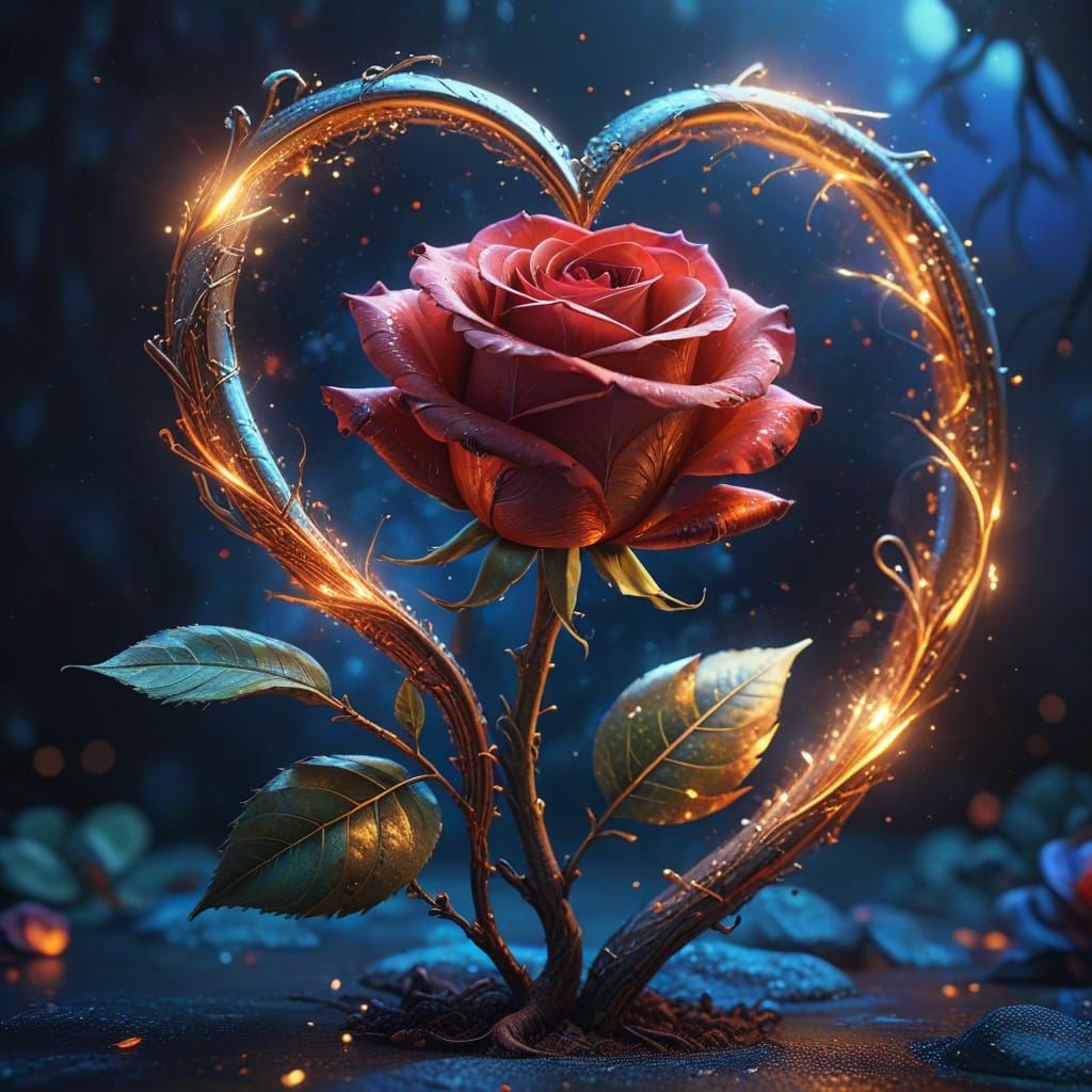 Magical rose