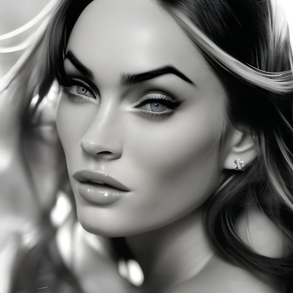 Film Noir Portrait of a Sad Femme Fatale