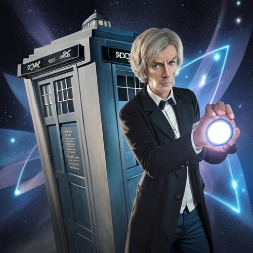 AI Generated Image of Dr. Who