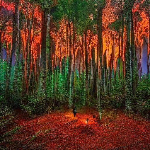 Bedtime Rituals on Alien Planets in Deep Color