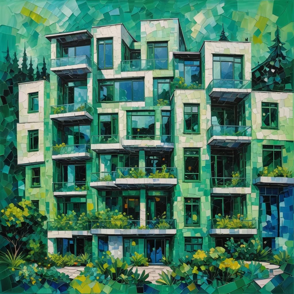 Luxury Prague Villa in Neo-Impressionist Style