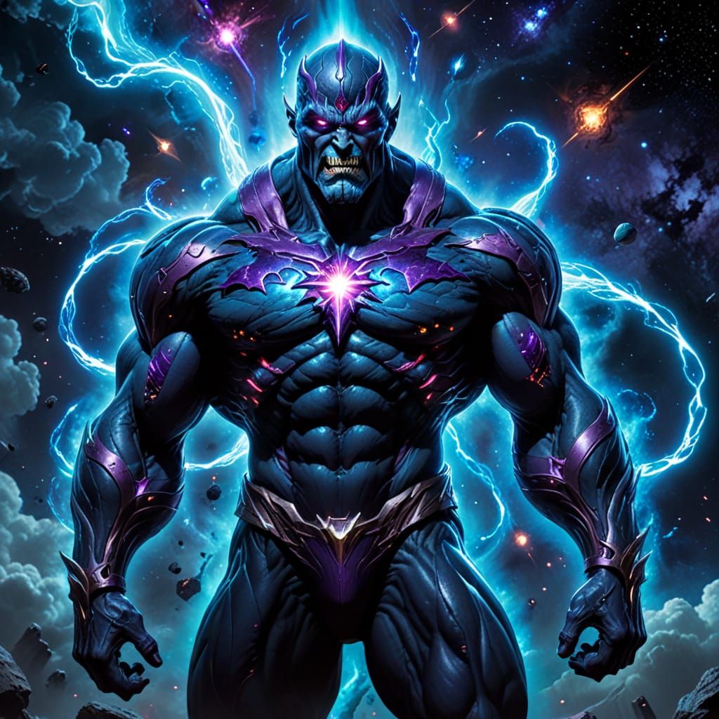 Cosmic Sentinel: Titan of the Ether