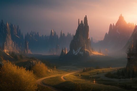 Winter Winds Breathe Across Learea Plains