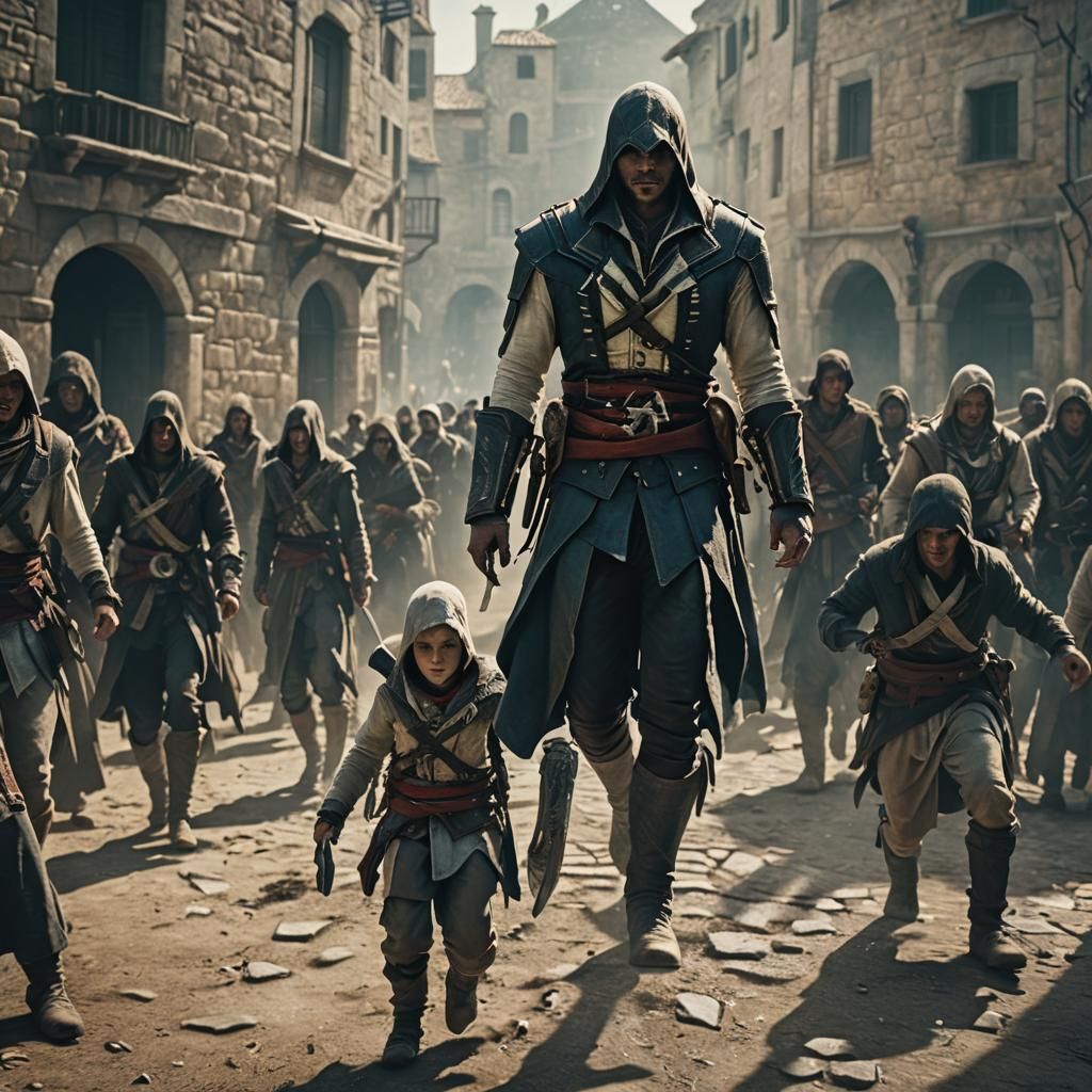 Cinematic Assassin's Creed Film Still
