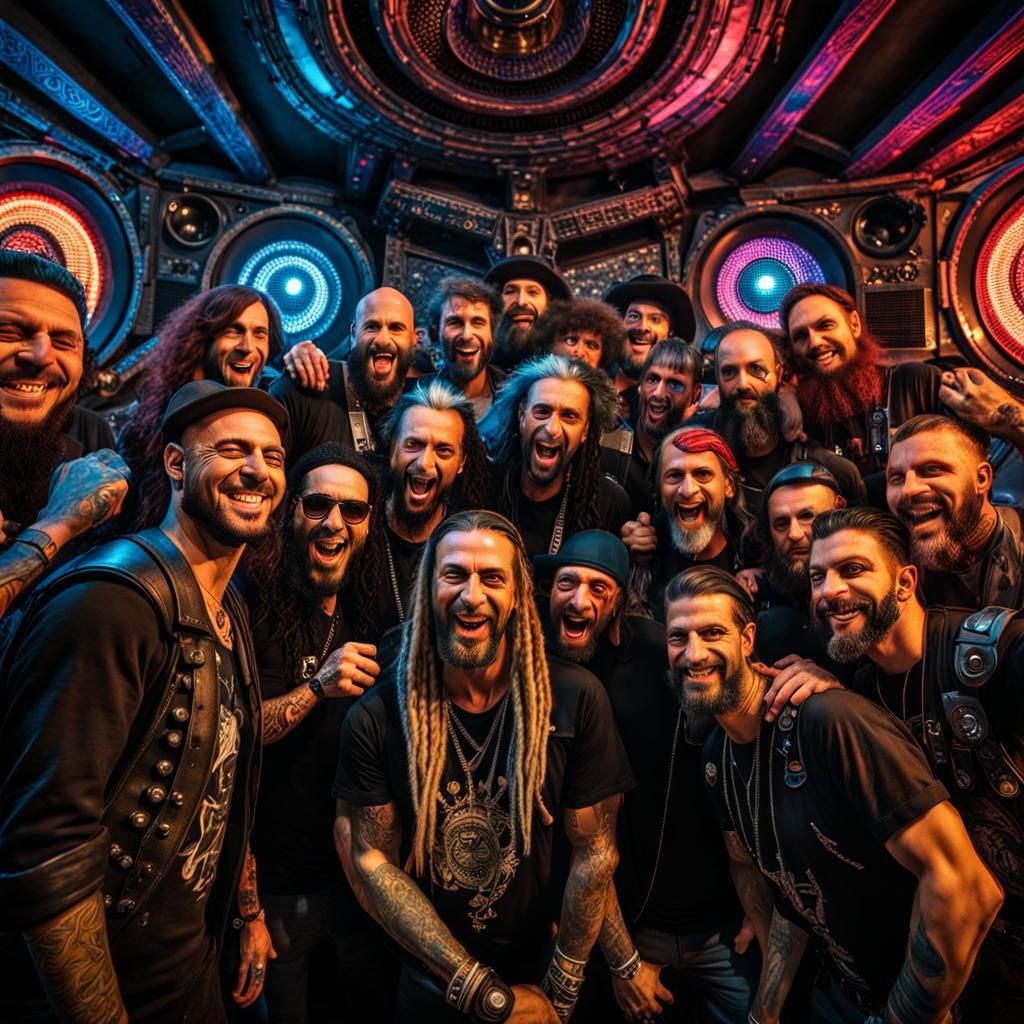 Joyful Punk Rave: Psychedelic Art Celebration