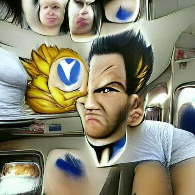 Vegeta's Intense Gaze: A Saiyan Warrior Portrait
