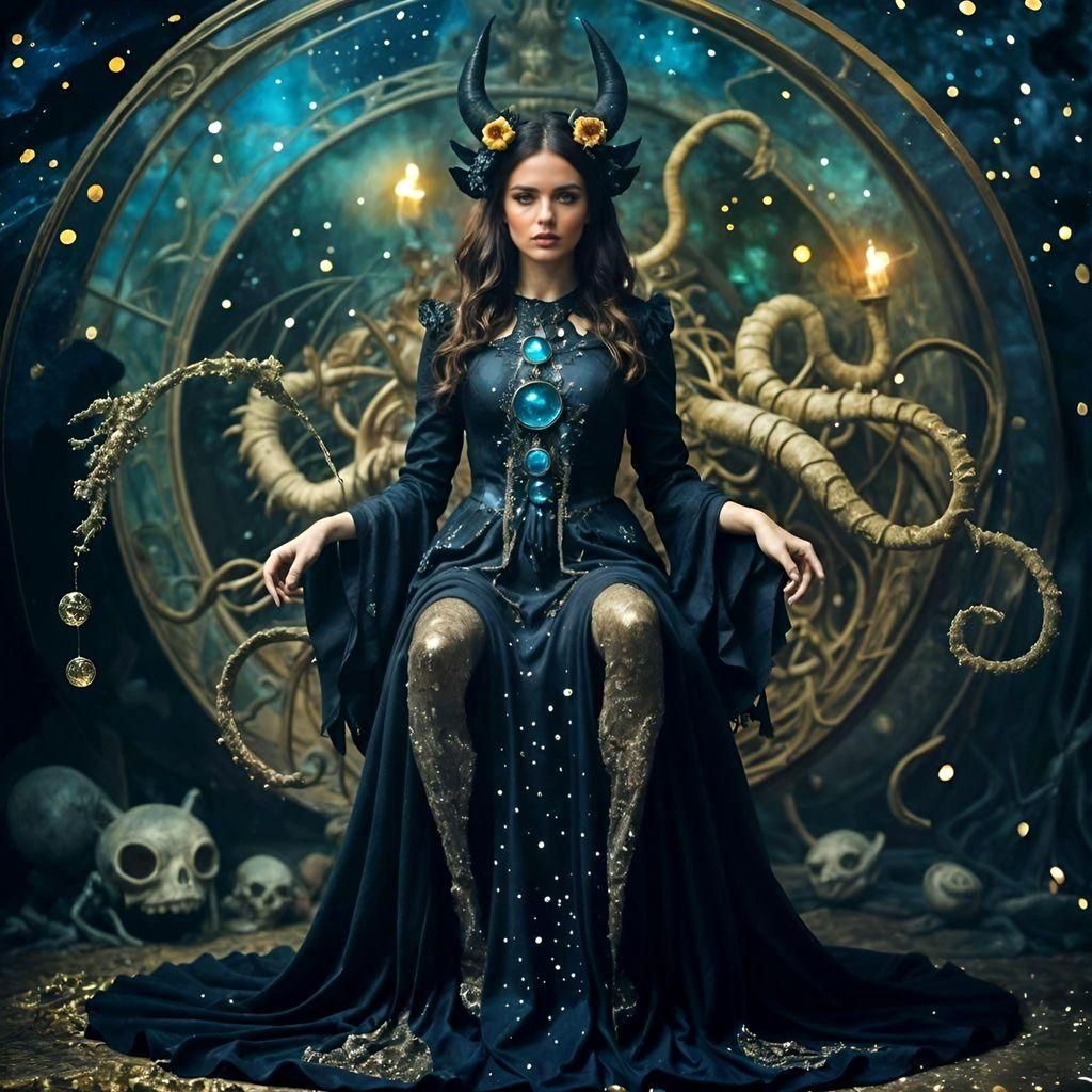 The Gothess Queen: Awaits for your audience