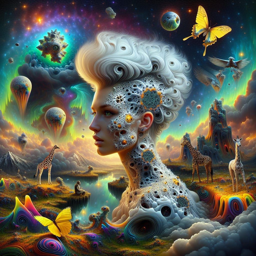 Astral foam of creation.