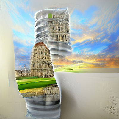 The Leaning Tower of Pisa: A Classic View