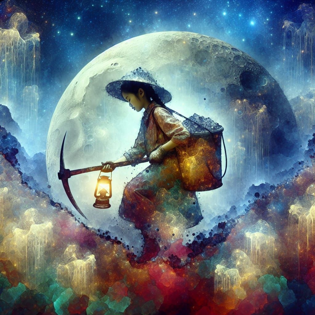 exploring moon rocks