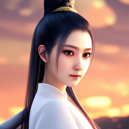 Ancient Chinese lady