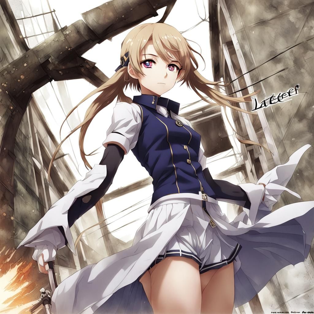 Anime Character Key Visual Manga Style