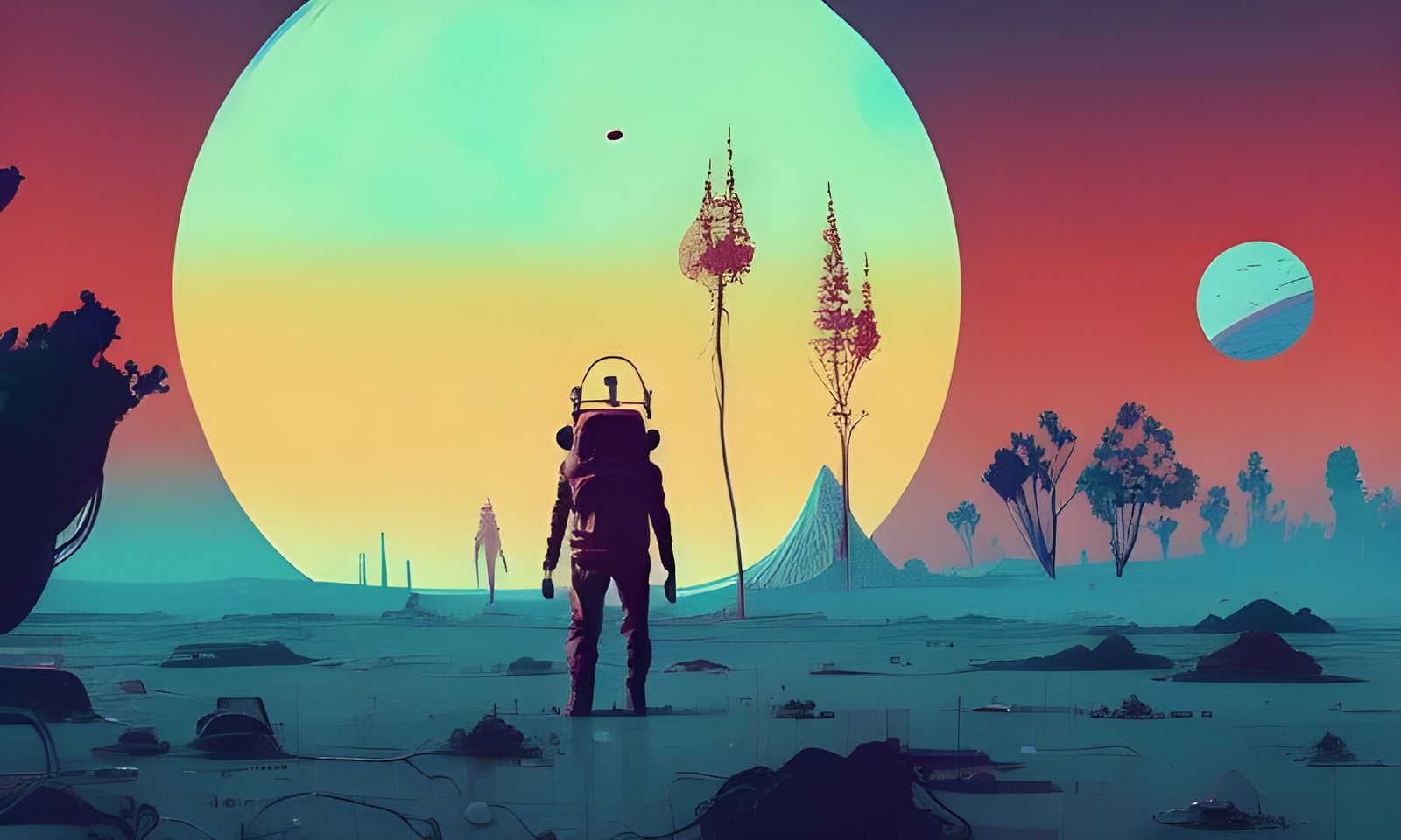 Life on Mars: Hyperdetailed Matte Photography