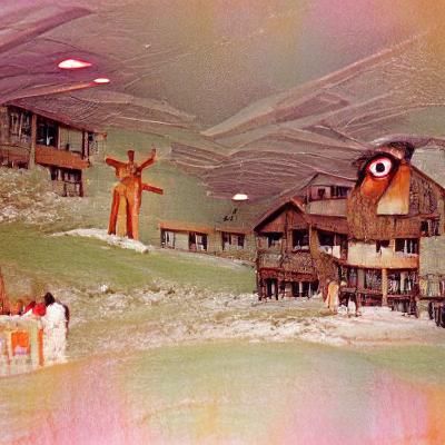Cursed Ski Resort Lodge in 1973