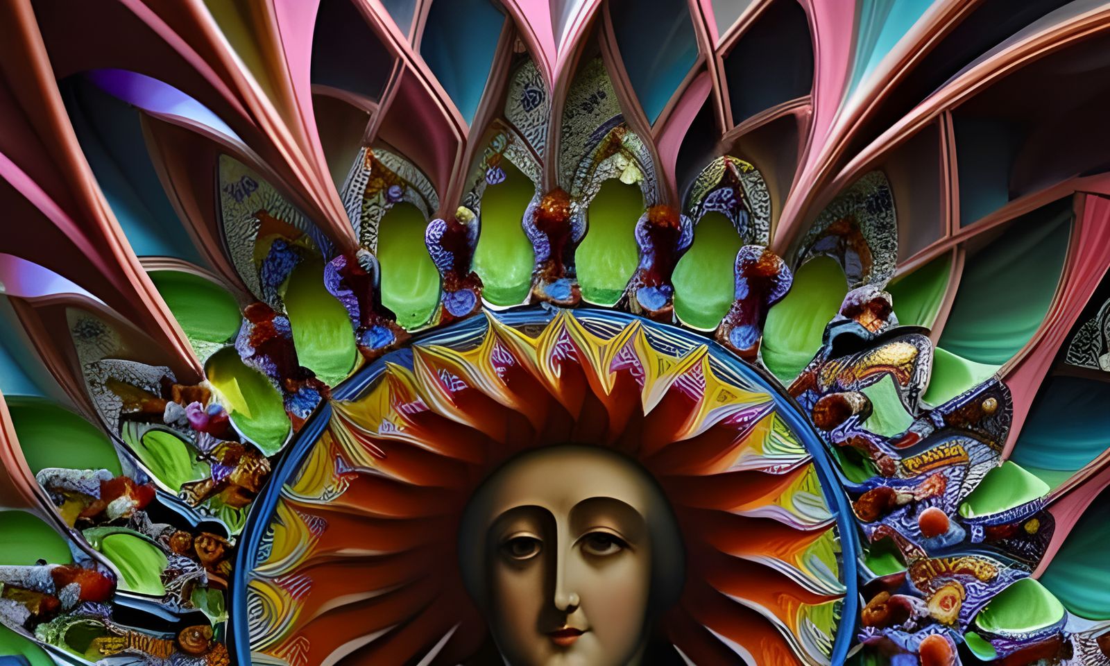 The Blessed Mother Mary Fractals and Chaos the Mandelbrot Set and Beyond