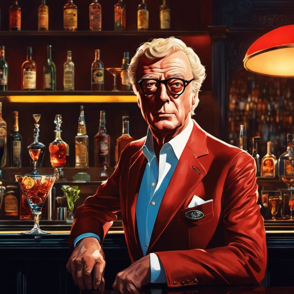 Michael Caine, Classy Bartender