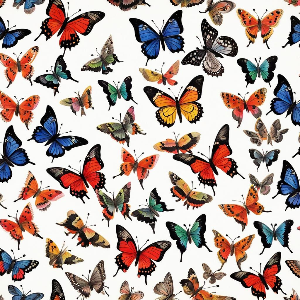 Vibrant Animals Awash in Fidoma's Colors