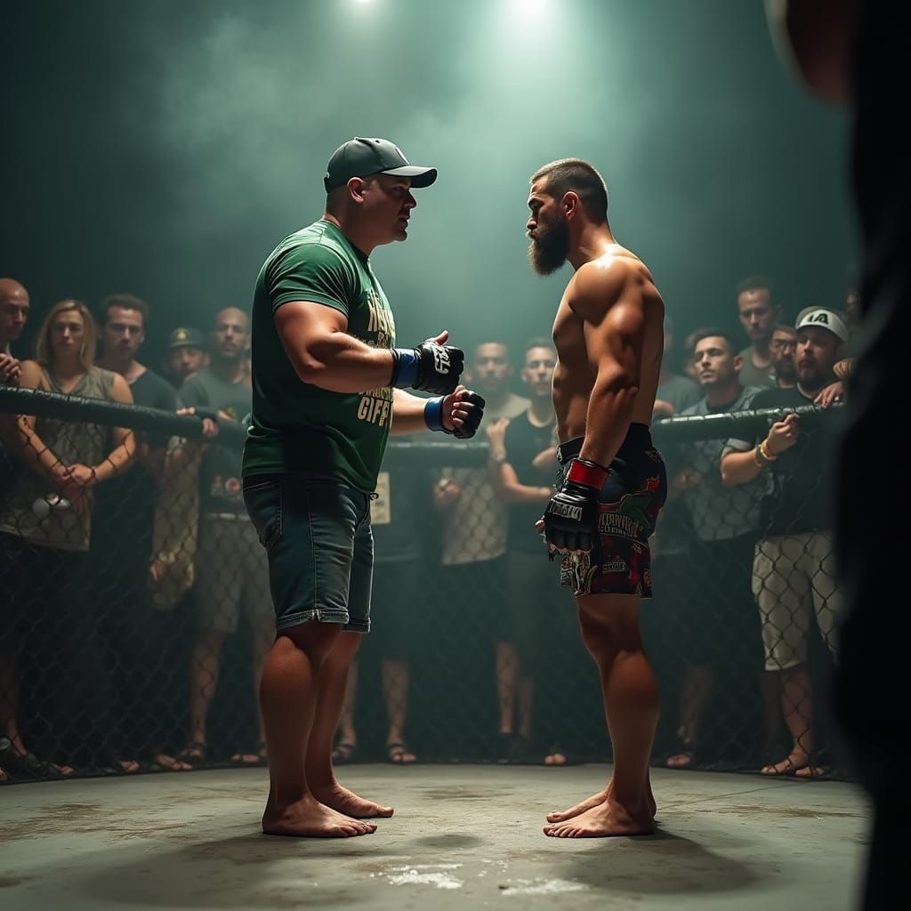 John Cena Enters Underground Fight Arena in Classic WWE Atti...