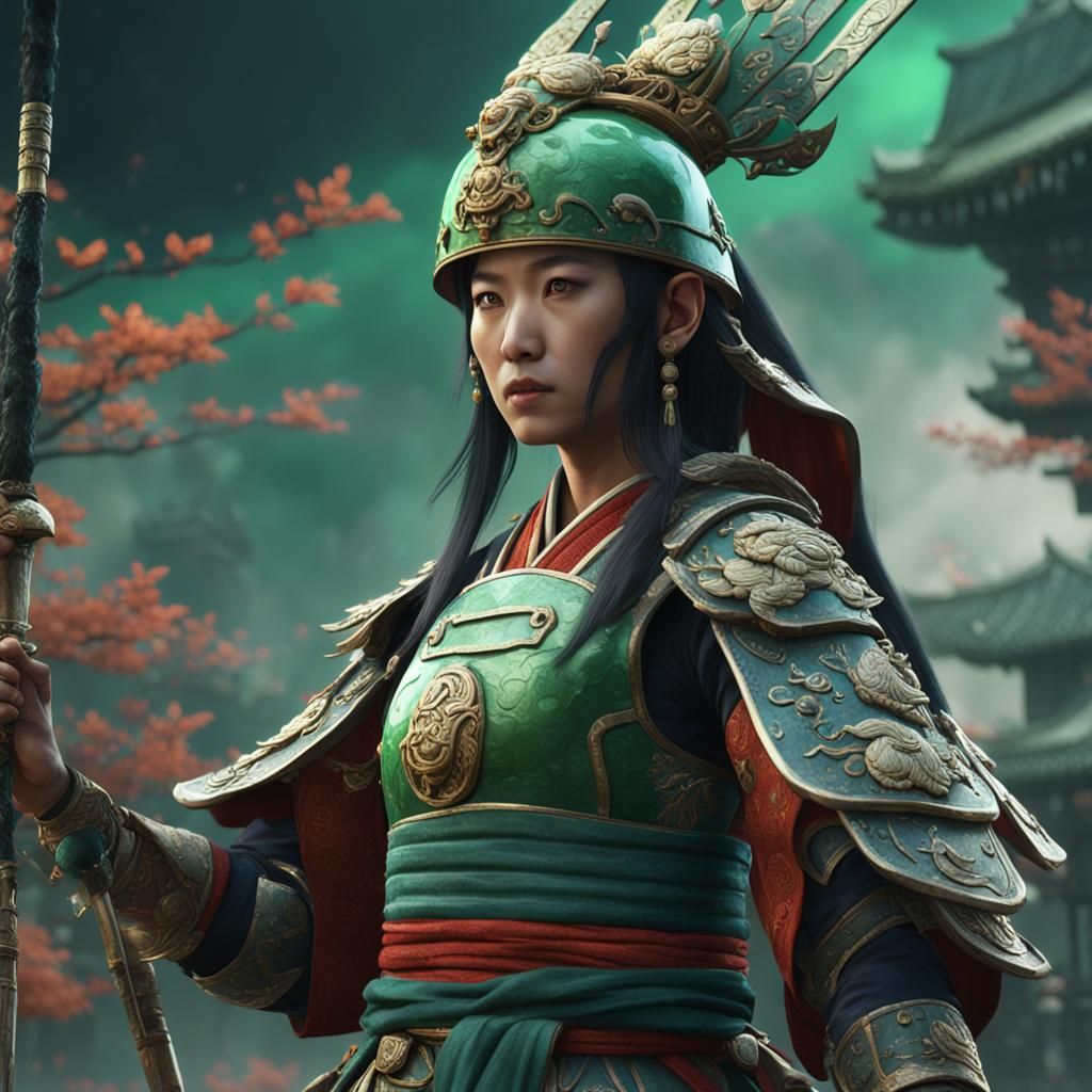 Japanese Jade Warrior