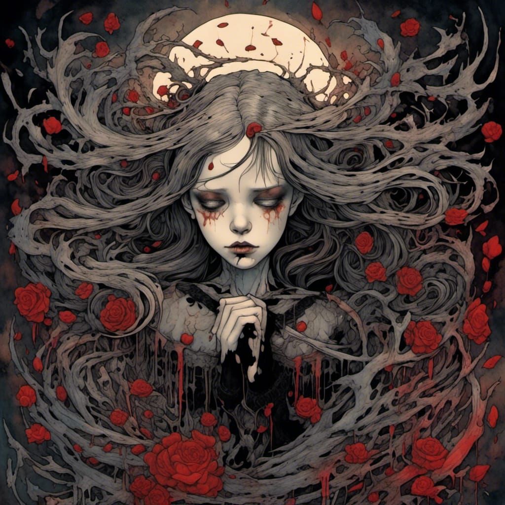 The rhythm the rebel, The bass and the treble.
The angel the...