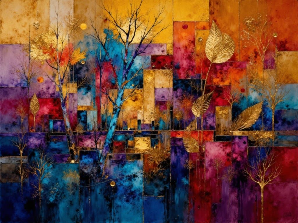 Autumn Mosaic...
Mosaïque d'Automne....