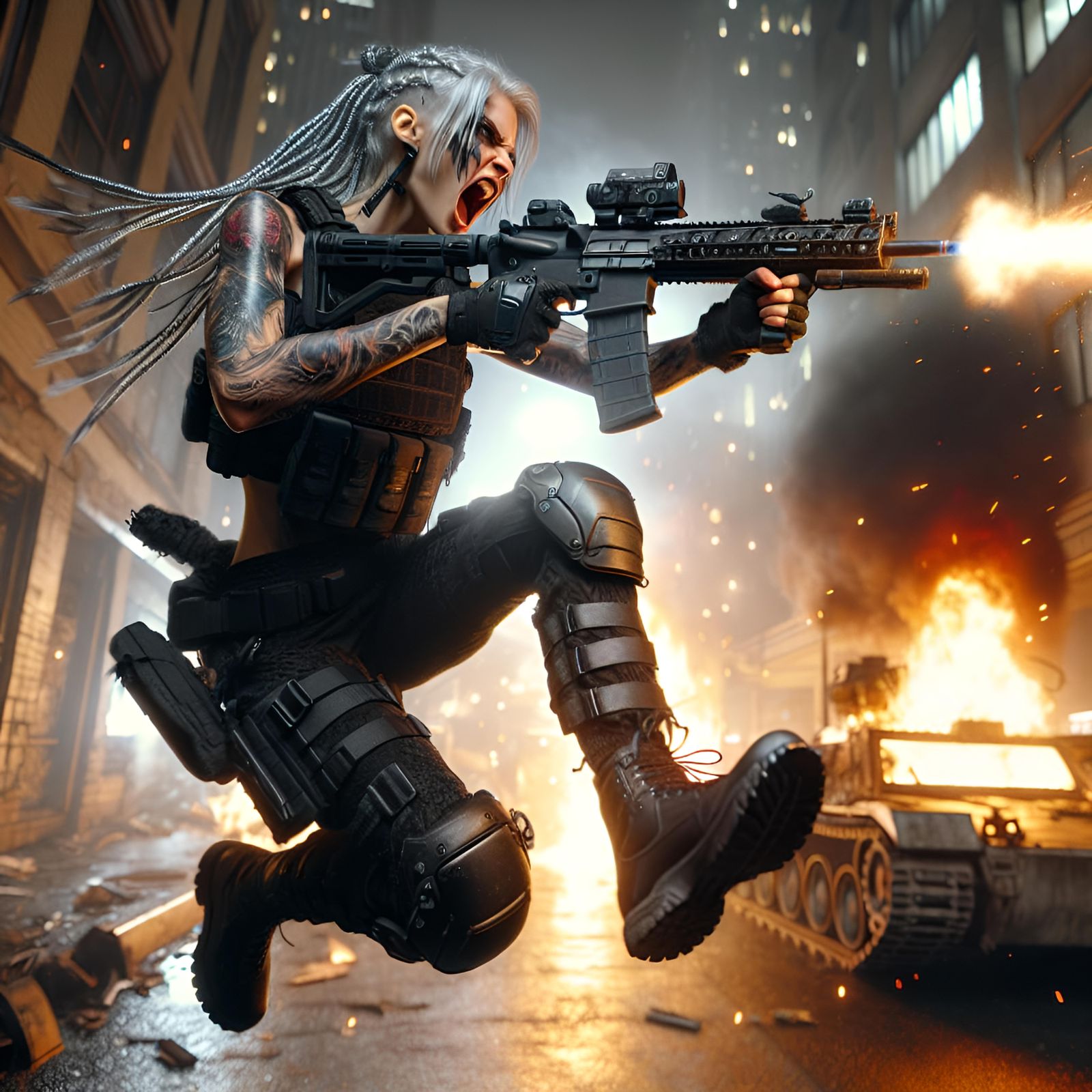 Cyberpunk 2020 : They howled to Fenrir
as they came to the land of the rising sun.