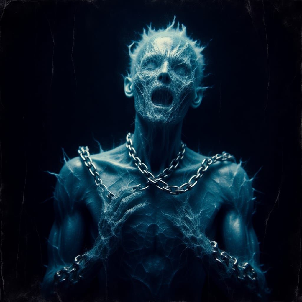 Grunge Style Album Cover: Morbid Desperation