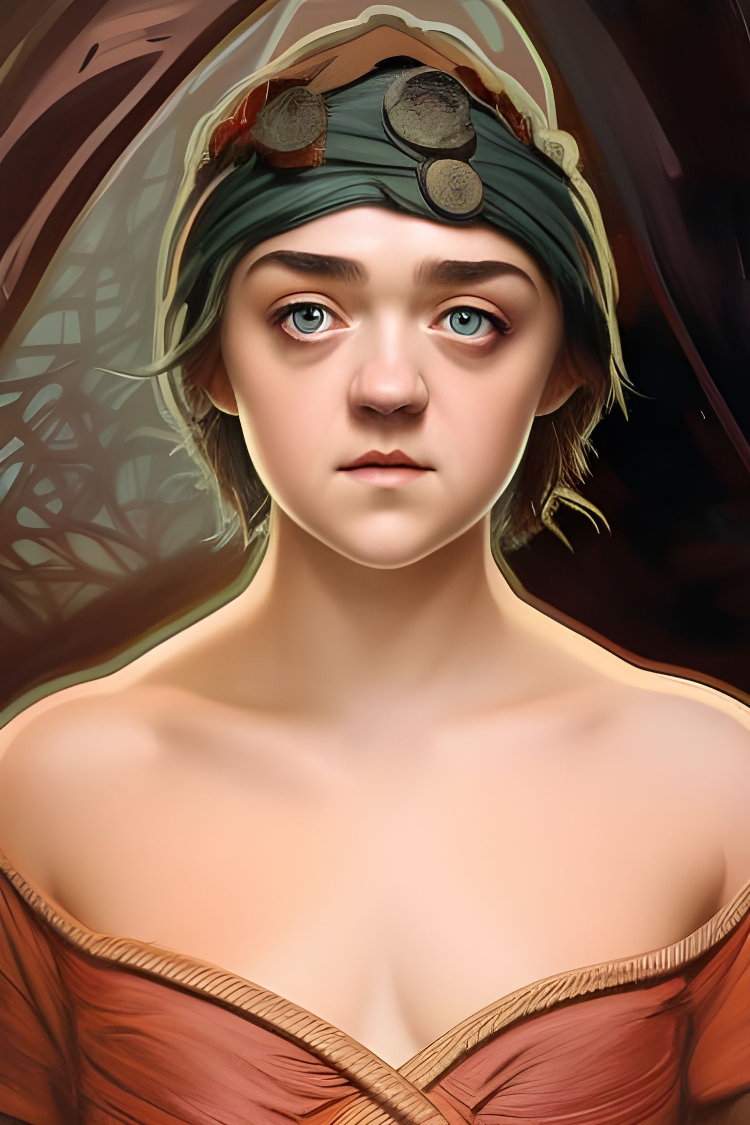 Maisie Williams dark sorcerer