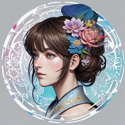 Cardcaptor Sakura in Whimsical Manga Garden