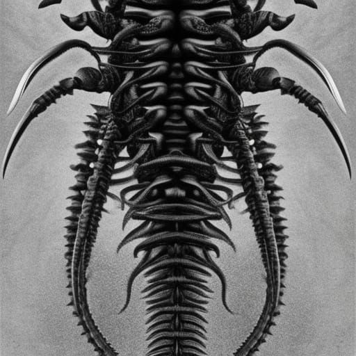 Cursed Ouroboros: A Baroque Horror Centipede