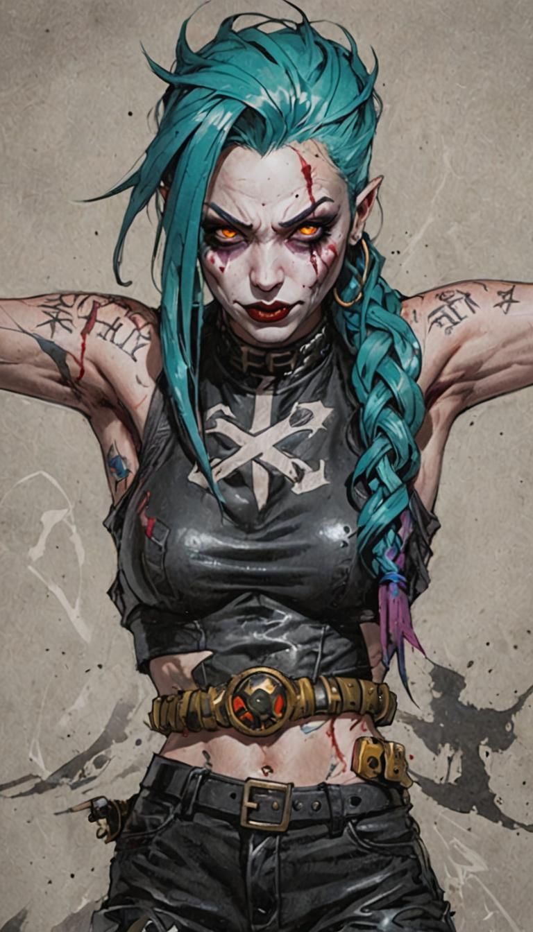 Sinister Jinx Artwork in Fantasy Style
