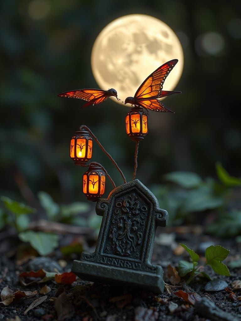 Winged Nanobutts Interpretive Performance Necromancy Memento...