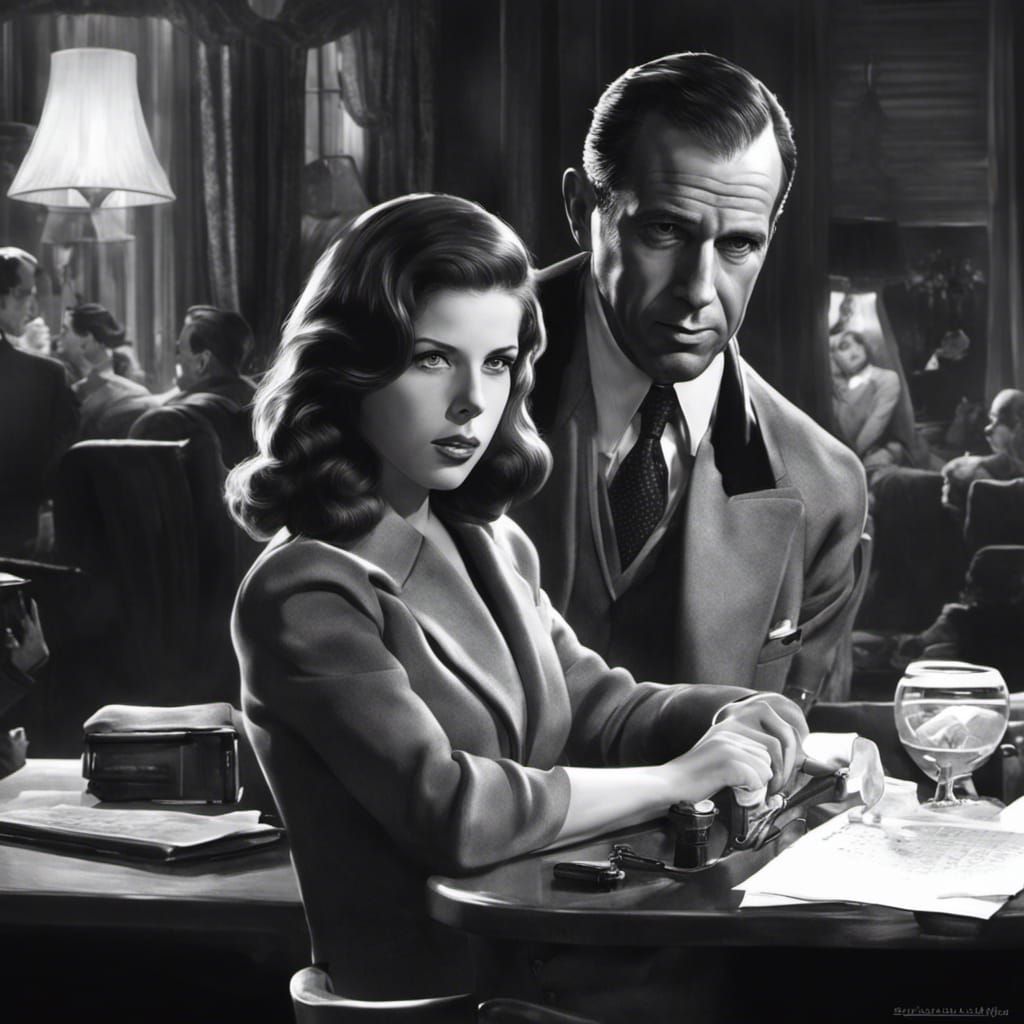 Anna Kendrick in a Film Noir Scene