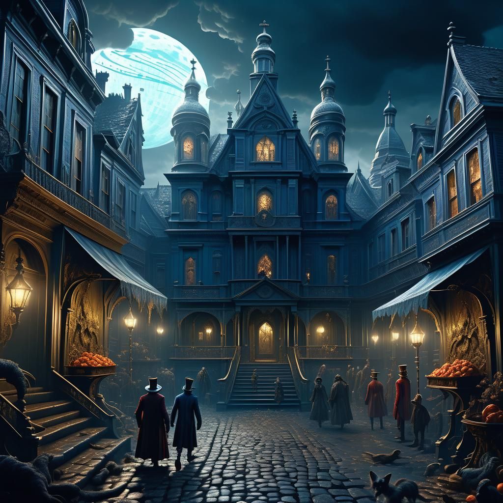 Epic Cinematic Shaco Digital Matte Painting