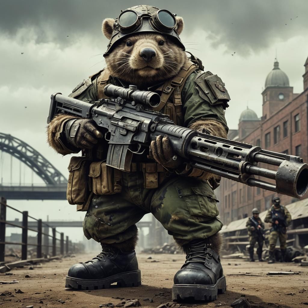 Dystopian Post-apocalyptic 
Wombat
