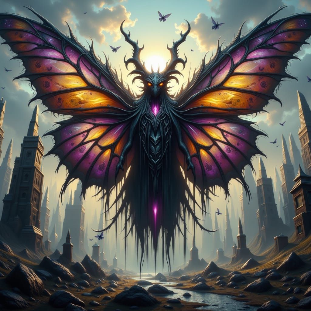 Twisted Wasteland Butterfly Monster Reigns Supreme