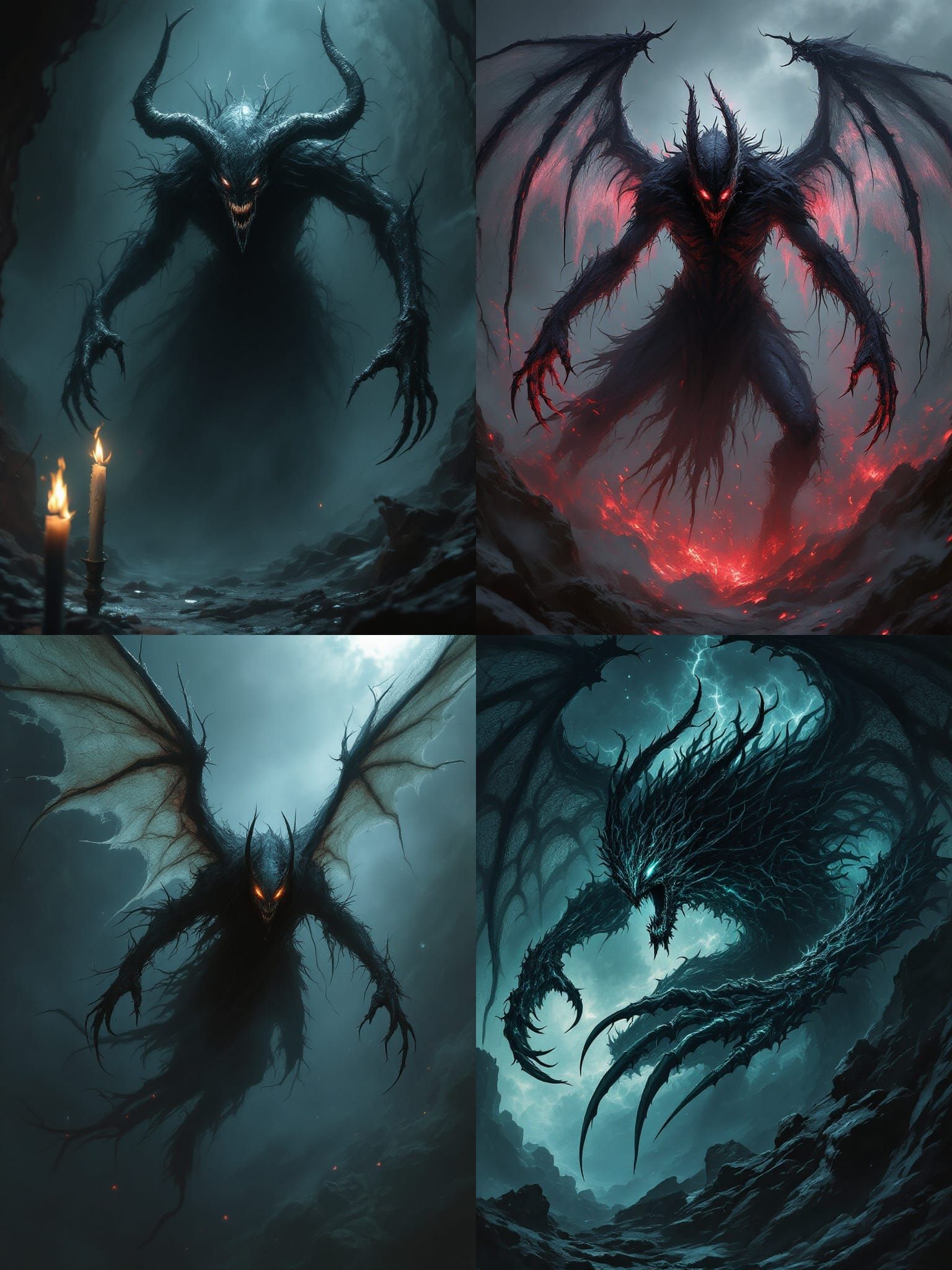 Dark fantasy  shadow demon