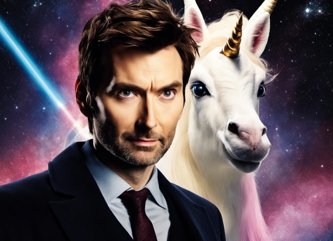 Selfie taken by Scot actor David Tennant with Scotland's Nat...