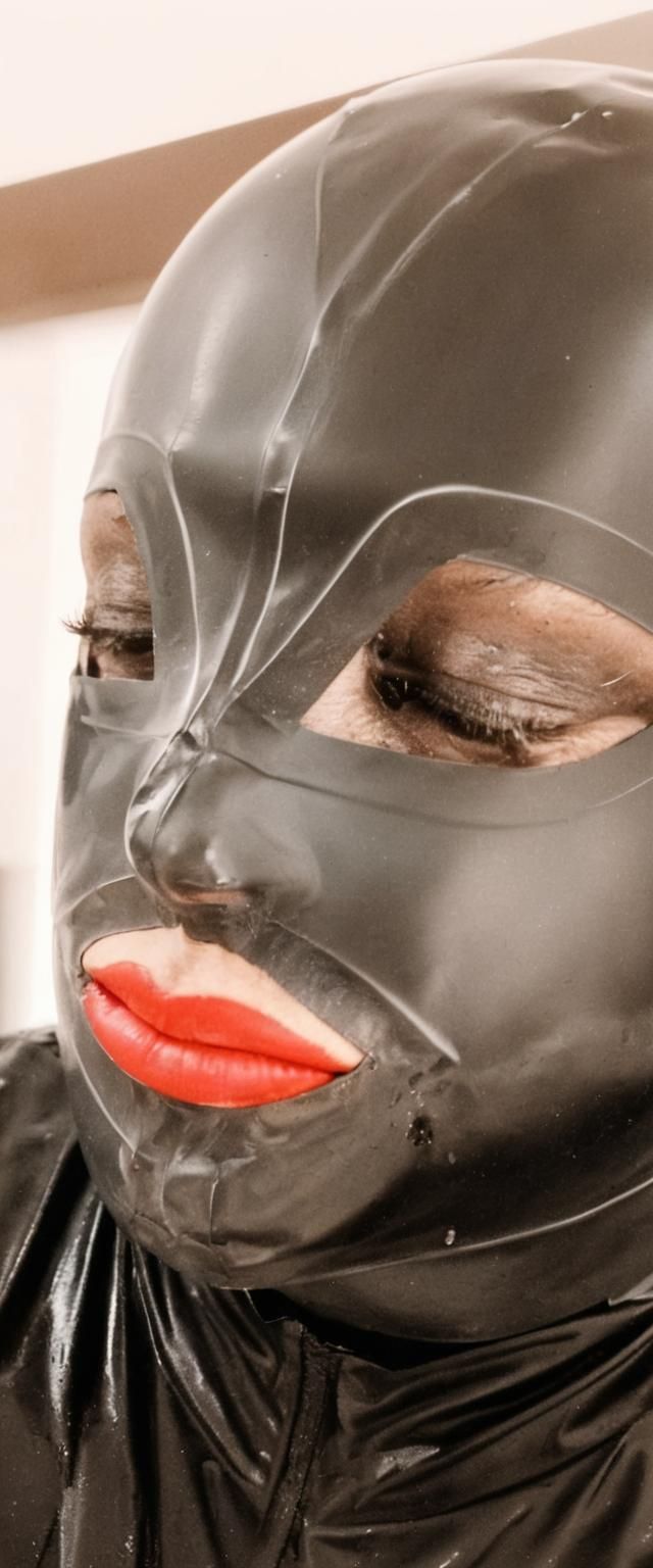 Macro Shot of Crumpled Latex Glove