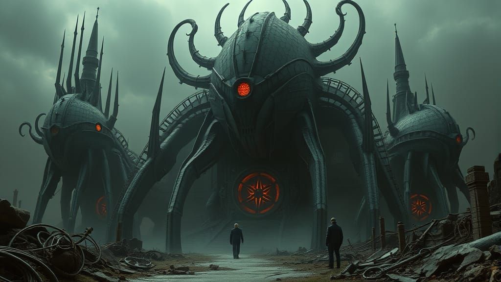 Downfall of a Century-Old Pact in a Haunting, Surreal Biomec...