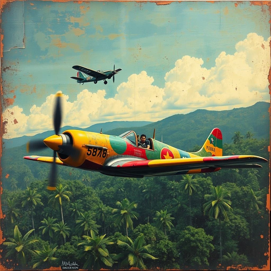 Above mexican jungle