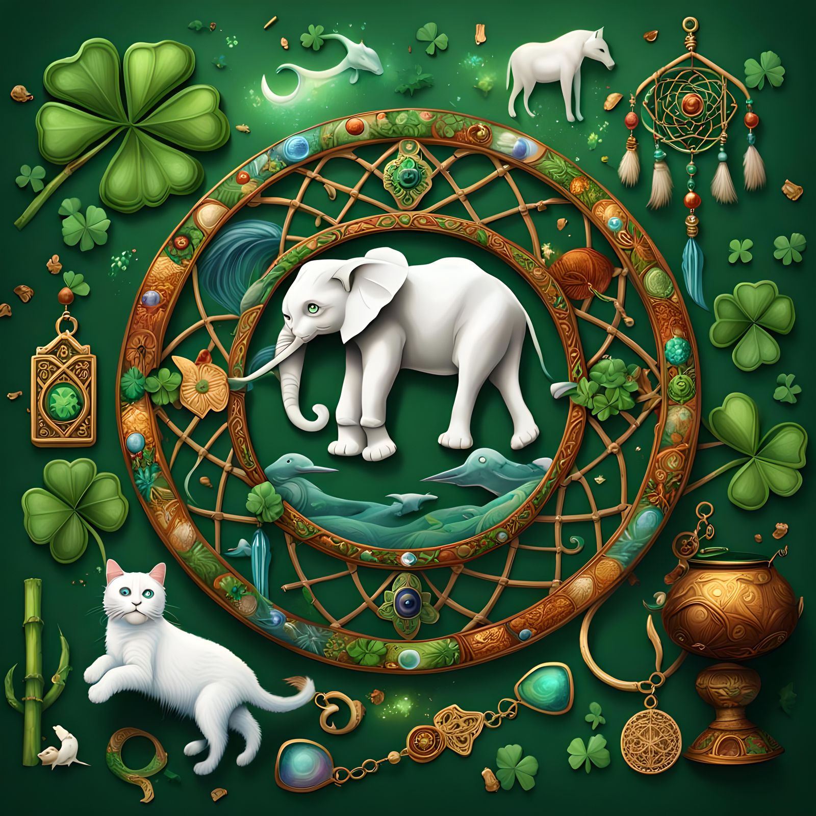 Collection of Lucky Charms: Fantasy Concept Art